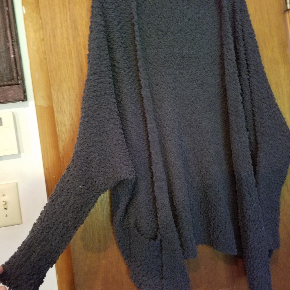 Grey cardigan